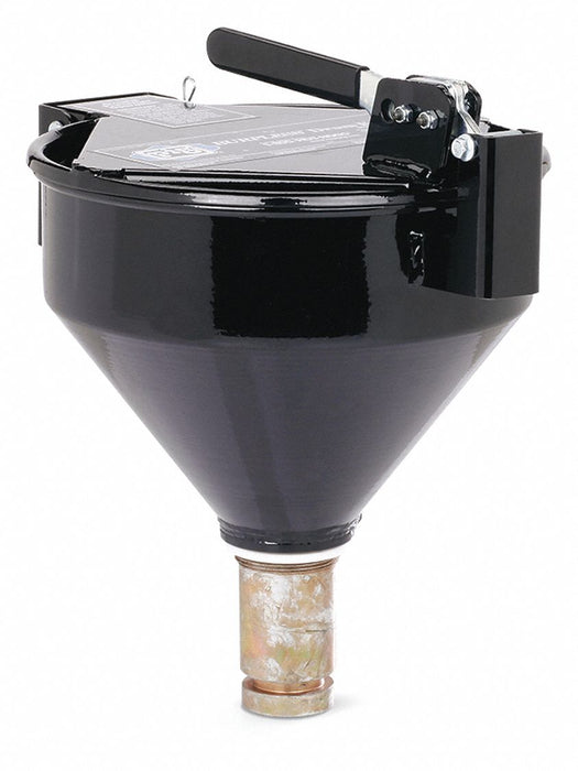 Drum Funnel 15 in H Black Steel