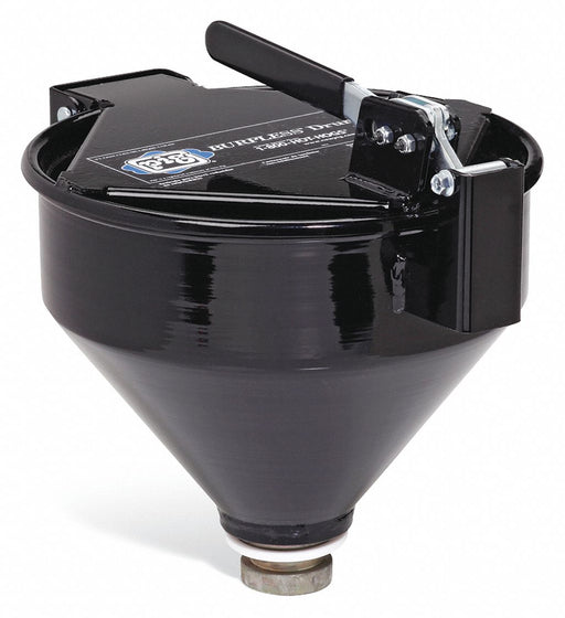 K7661 Drum Funnel Black Steel NPT