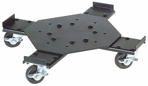 Drum Dolly 55 gal 26.5 in L Black