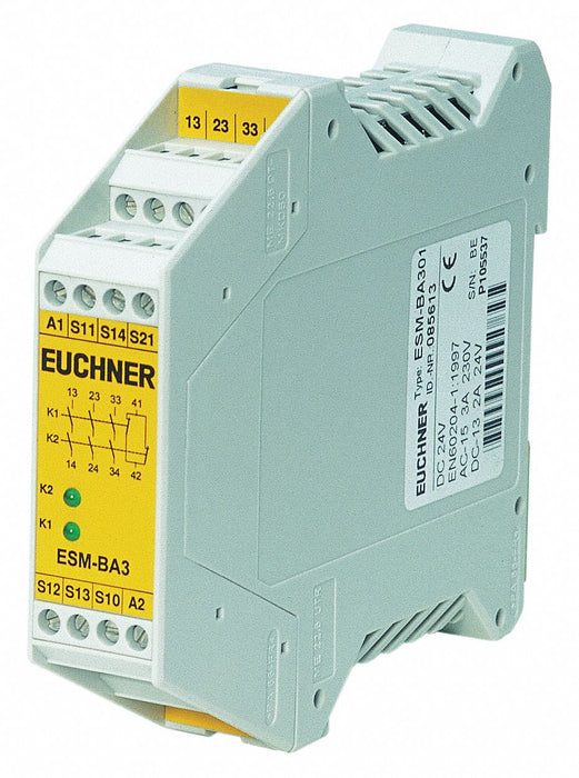 Safety Relay In 24VAC/DC 8A @ 250V AC