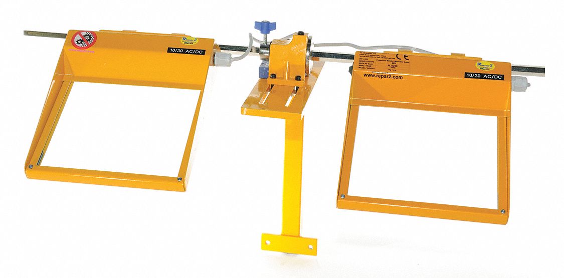 Machine Guard Laminated Glass Yellow