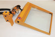 Machine Guard Laminated Glass Yellow