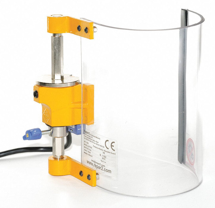 Machine Guard Polycarbonate Yellow