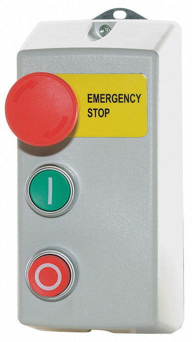 ControlStation Feed-Thru 3Buttons Rd/Grn
