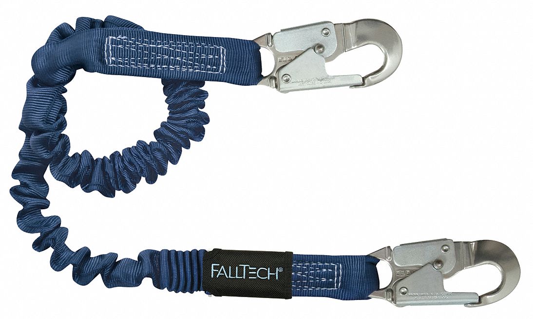 Shock-Absorbing Lanyard Blue