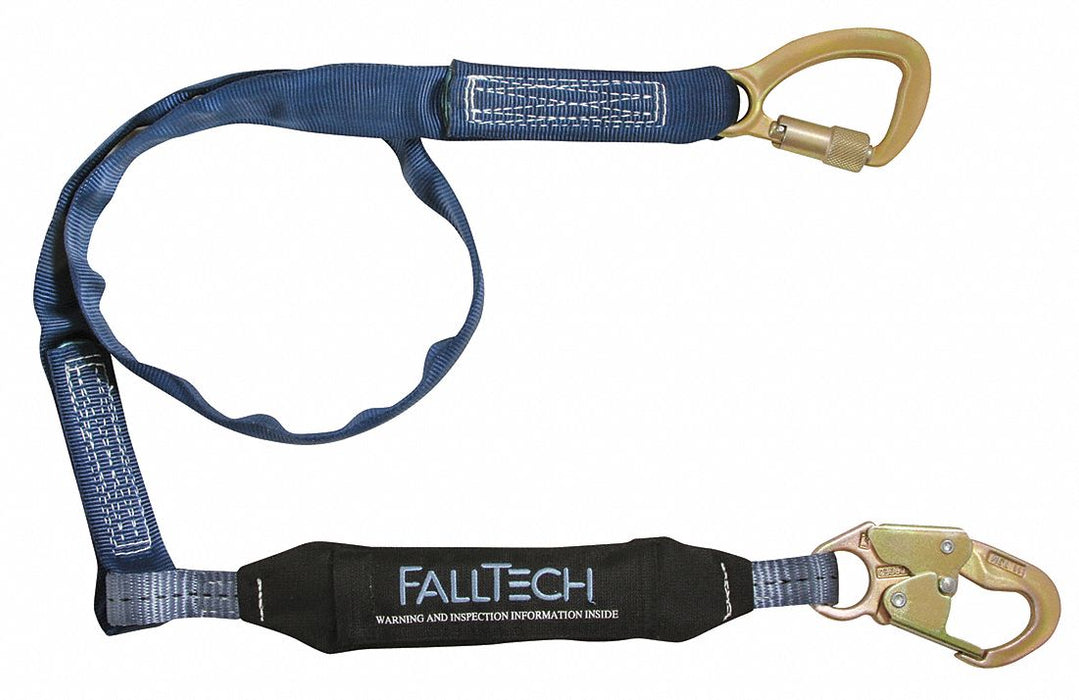 Shock-Absorbing Lanyard Blue