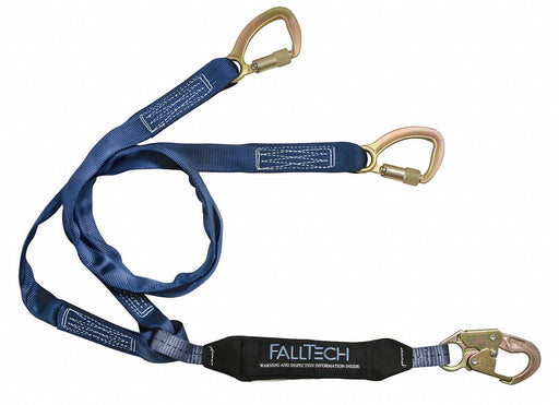 Shock-Absorbing Lanyard Blue