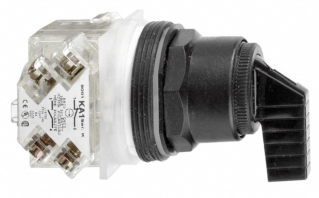 Selector Switch Non-Illum 2 Pos 30 mm