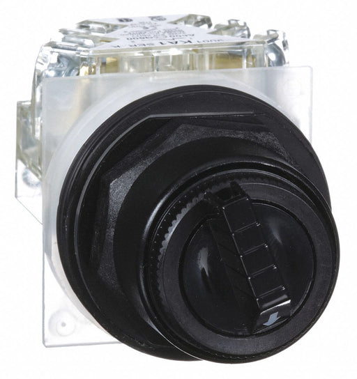 SelectorSwitch Non-Illum 3Pos 30mm Black
