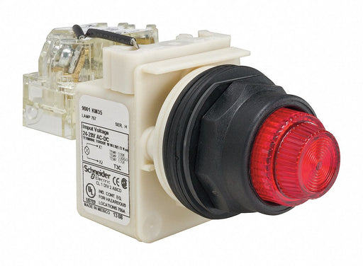 Pilot Light Red 30mm Incandescent