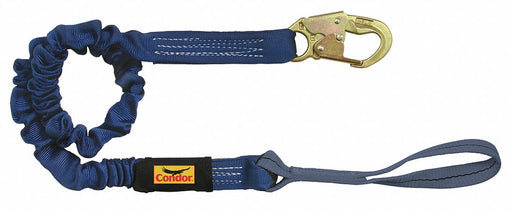 Shock-Absorbing Lanyard Blue