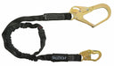 Shock-Absorbing Lanyard Black
