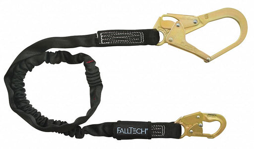 Shock-Absorbing Lanyard Black