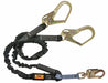 Shock-Absorbing Lanyard Black