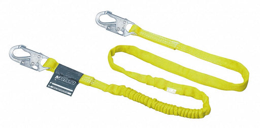 Shock-Absorbing Lanyard Yellow