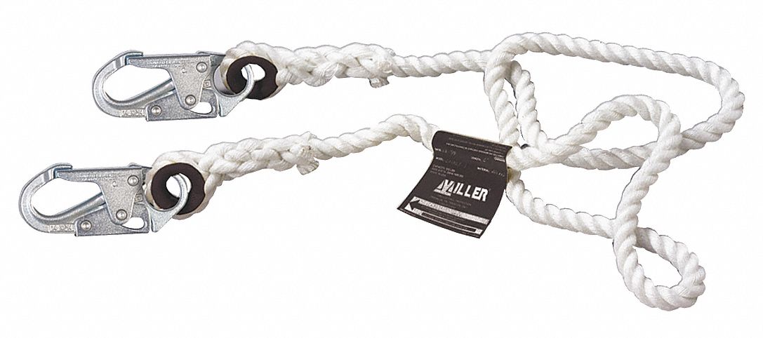 LANYARD 5/8 NYL. W/LOCK SNAPS