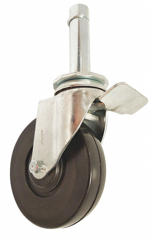 Stem Caster 5 dia Rubber 190lb