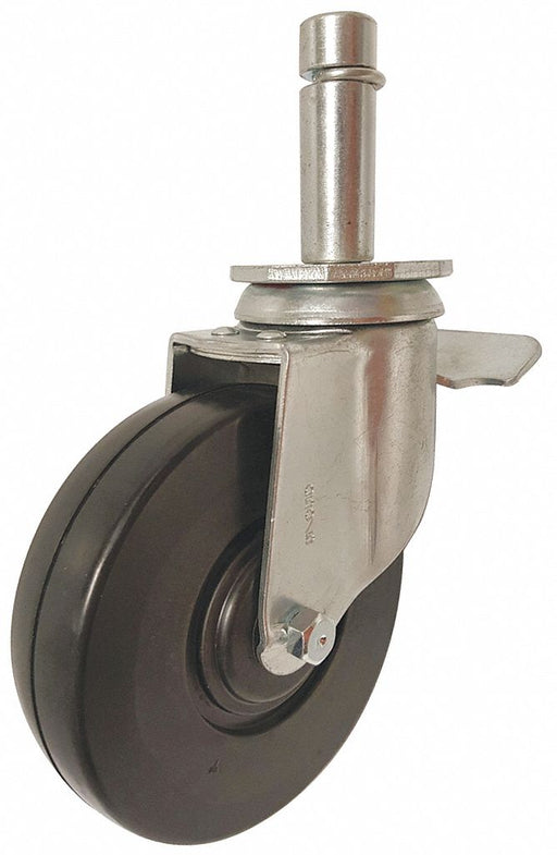Stem Caster 5 dia Rubber 190lb