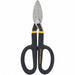 Tinners Snip 2-7/16 in Cutting L Black