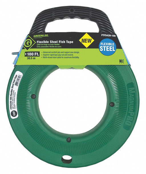 Fish Tape Flexible Steel 100 ft.
