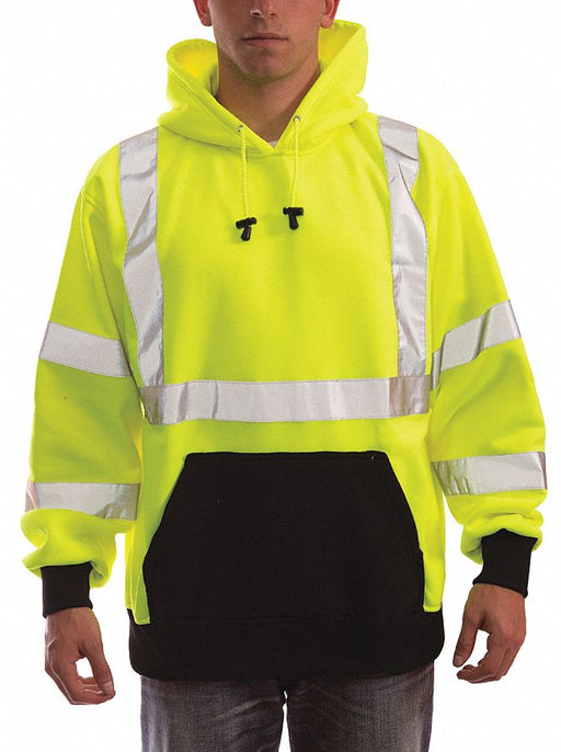 Hooded Sweatshirt 2XL Polyester ANSI 107