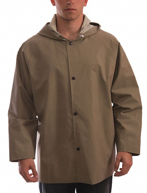 J4031 Flame Resistant Rain Jacket Green XL