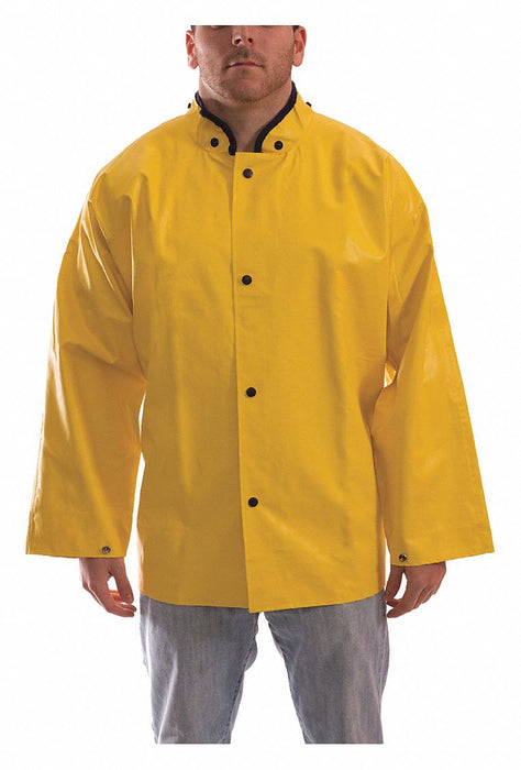 Flame Resistant Rain Jacket Yellow L