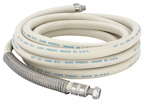 Hose 3/4 EPDM/Steel 25 Ft L