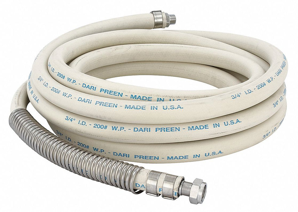 Hose 1/2 EPDM/Steel 50 Ft L