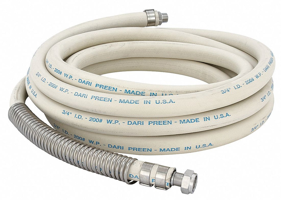 Hose 1/2 EPDM/Steel 75 Ft L