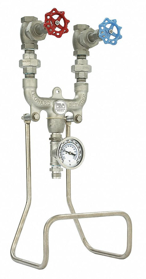 Hose Station 3/4 In SS/Brass 25 In L