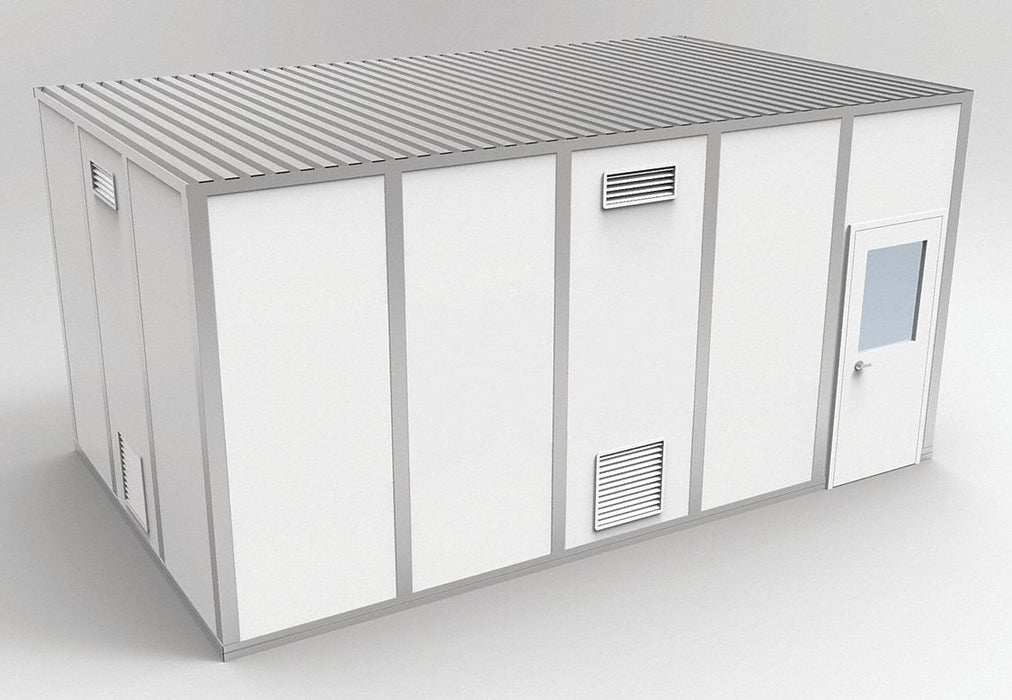 Modlr Cleanroom 12.4 ftx10.1 ftx20.4 ft