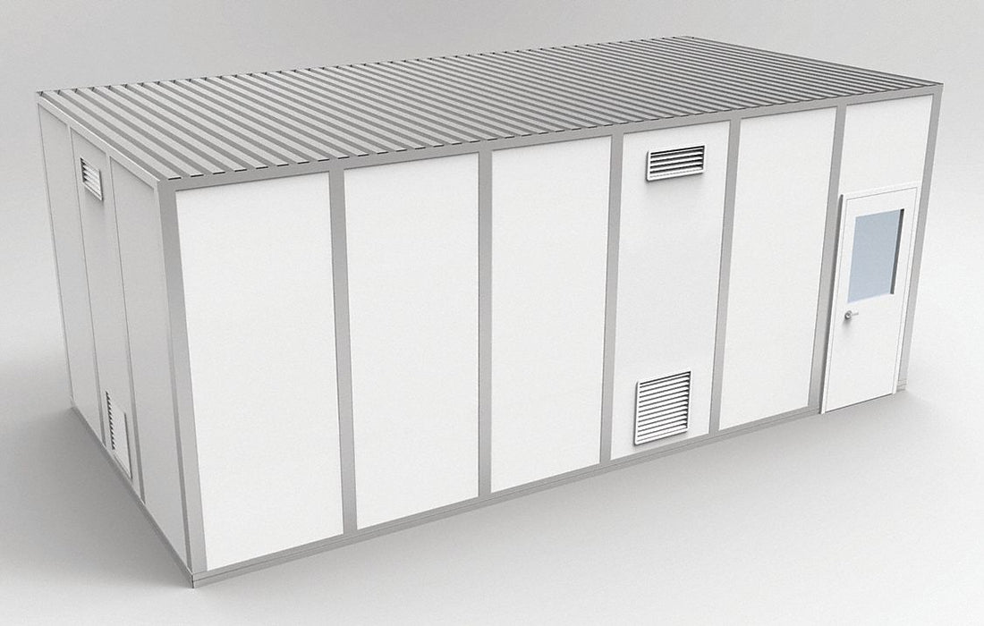Modlr Cleanroom 12.4 ftx10.1 ftx24.4 ft