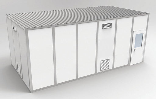 Modlr Cleanroom 12.4 ftx10.1 ftx24.4 ft
