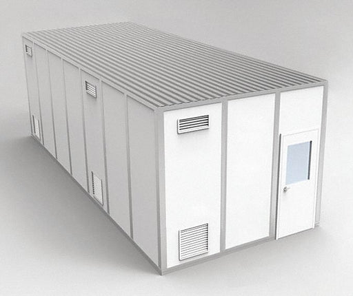 Modlr Cleanroom 12.4 ftx10.1 ftx28.4 ft