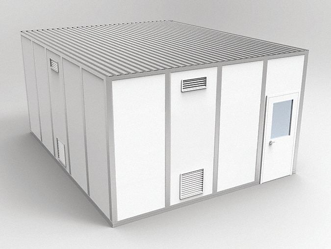 Modlr Cleanroom 16.4 ftx10.1 ftx20.4 ft