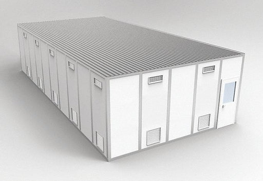 Modlr Cleanroom 20.4 ftx10.1 ftx40.4 ft