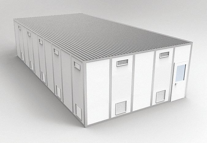 Modlr Cleanroom 20.4 ftx10.1 ftx40.4 ft