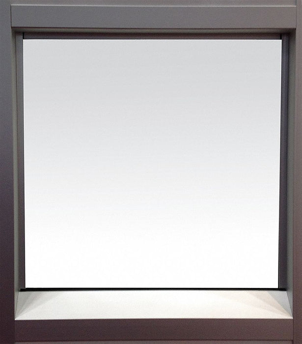 Cleanroom Window 36 inx43 1/2 in Silver