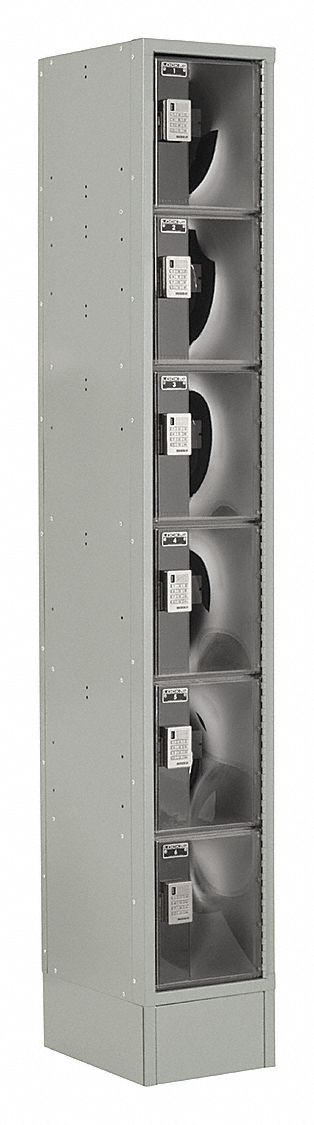 Bx Lckr 6x1Lckr Gray 82 x12 x18 Assm