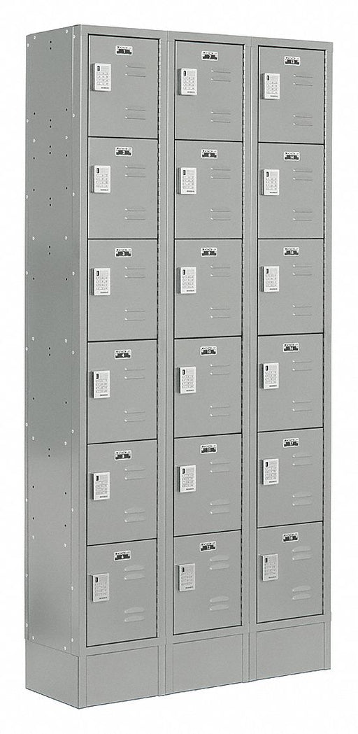 Bx Lckr 6x3Lckr Gray 82 x36 x18 Assm
