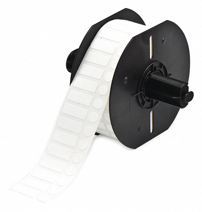 Pre-Cut Label Stock Roll White Matte