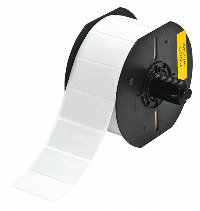Pre-Cut Label Stock Roll Gray Matte