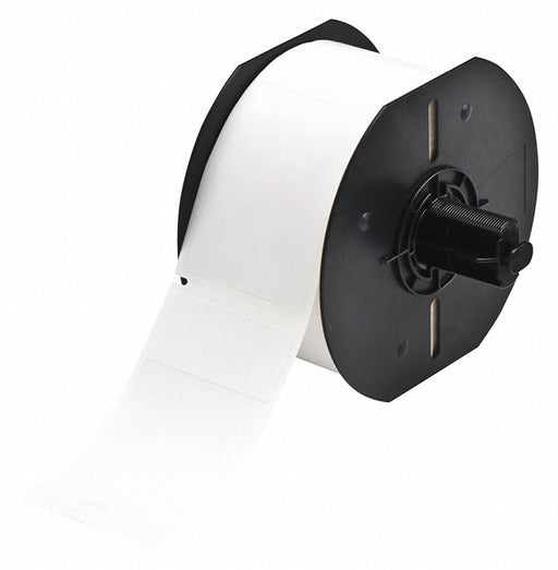Wraparound Label White Vinyl 2 in W