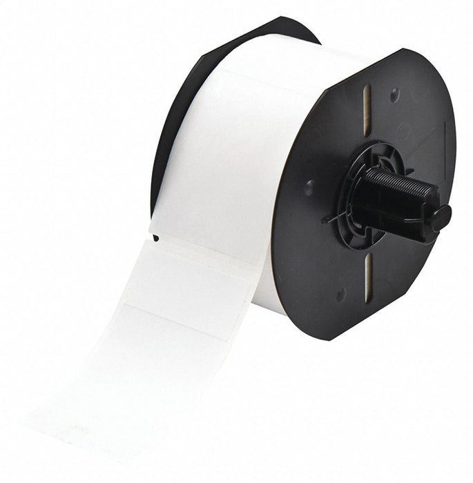 Wraparound Label White Vinyl 2 in W