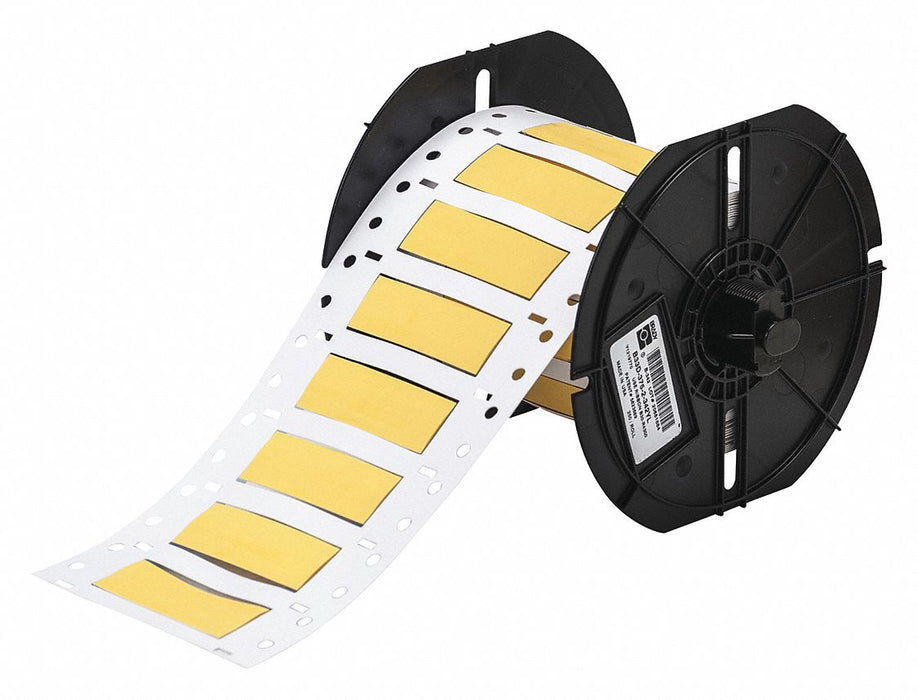 SleeveLabel Yellow Polyolefin 3/8inW