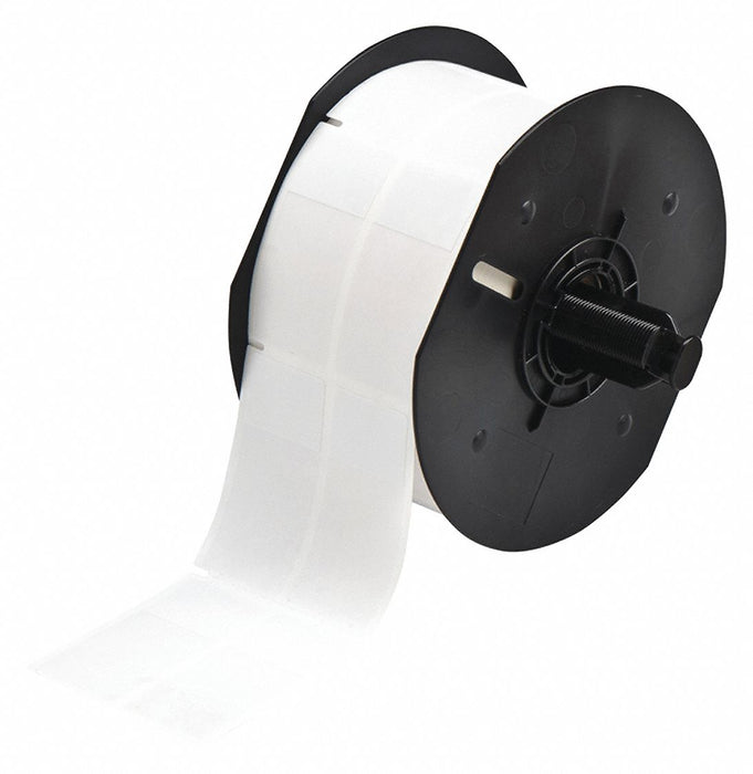 Wraparound Label White Vinyl 1 in W