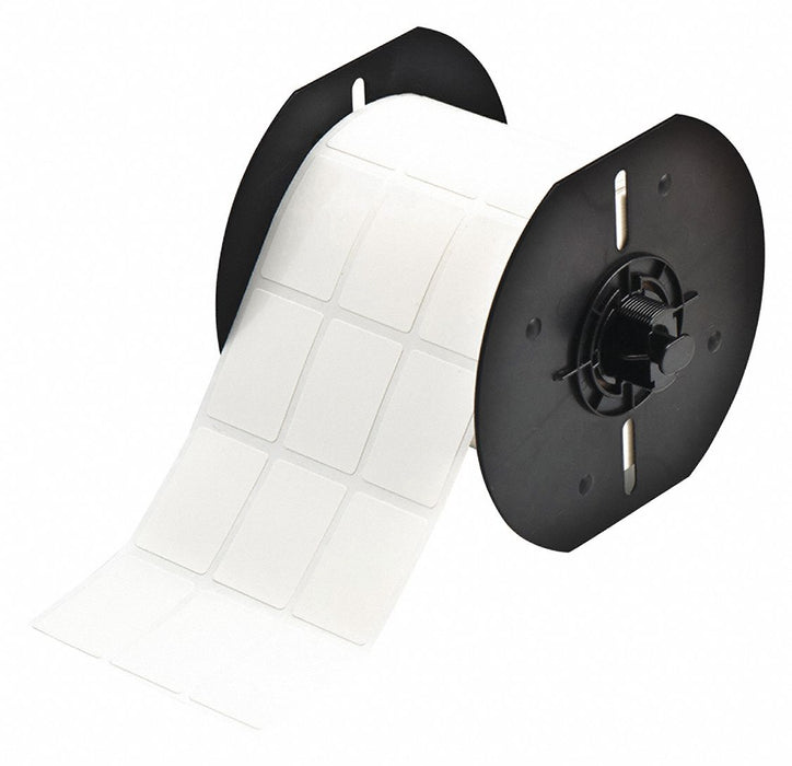 Wraparound Label White Vinyl 1 in W
