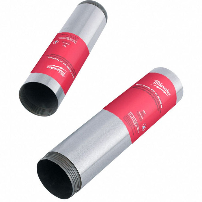 Wet Core Bit Extension 12 in L 1 Size