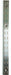 Dbl Sltd Stndrd 1/2x48x1 1/4 in PK10